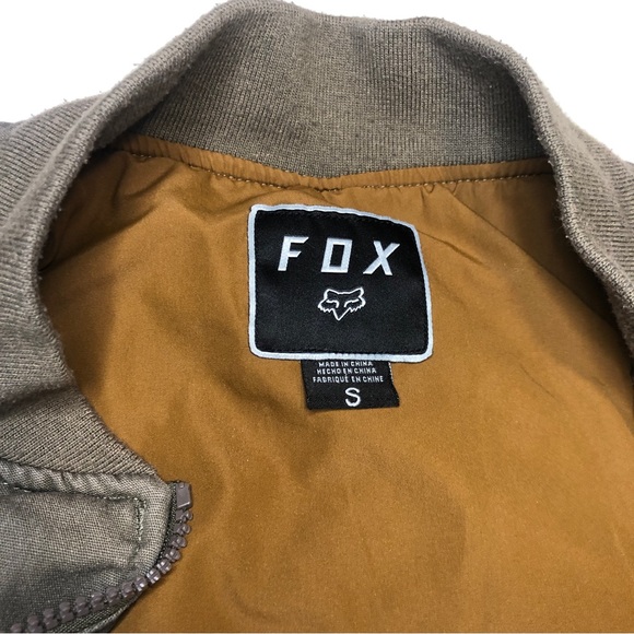 Fox Racing Quilted Bomber Jacket Size Small - Picture 11 of 16